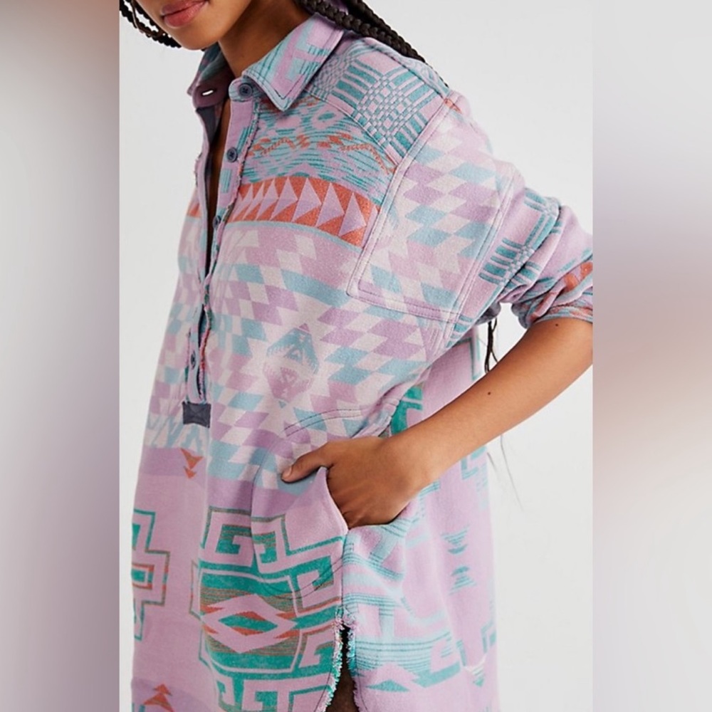 ISO- free people Arizona sky pullover size S